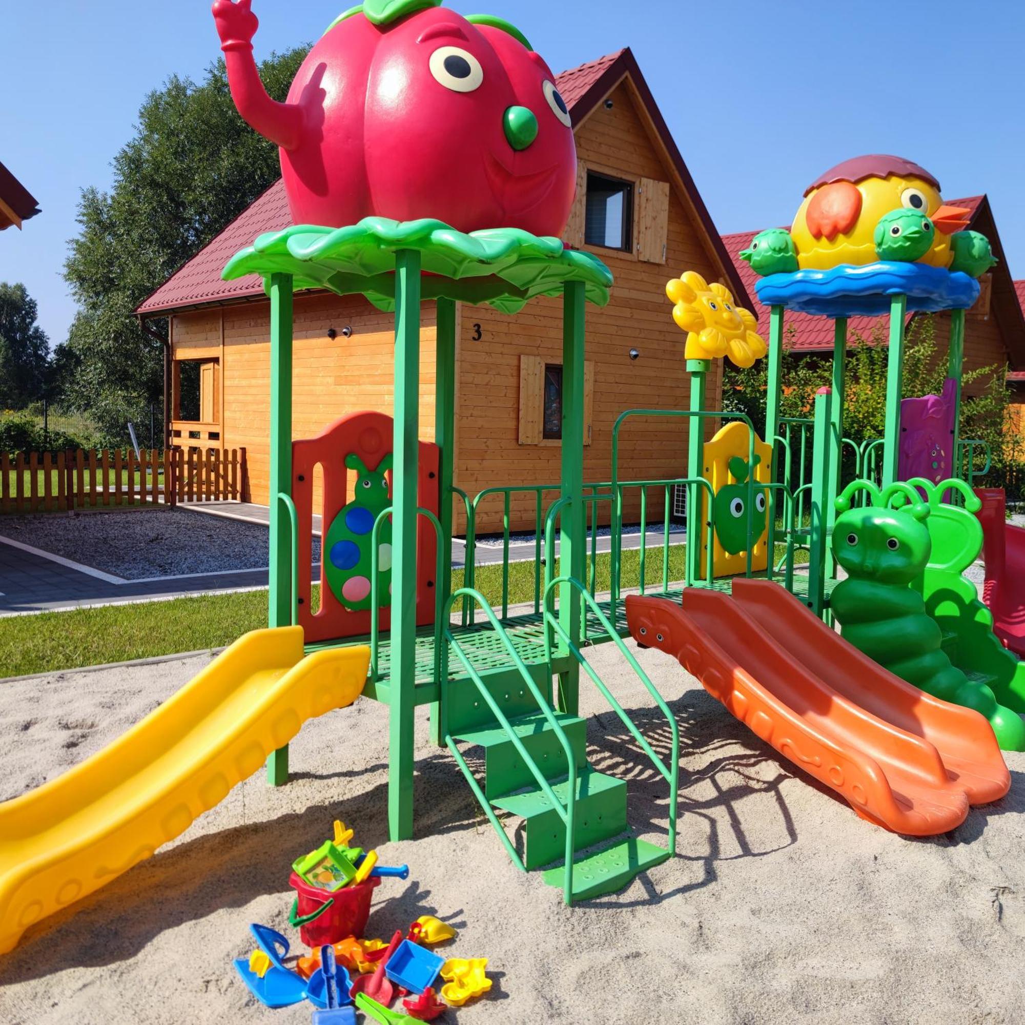 Miodowa Sadyba Domki Caloroczne Kluczbork Ligota Zamecka Exterior photo