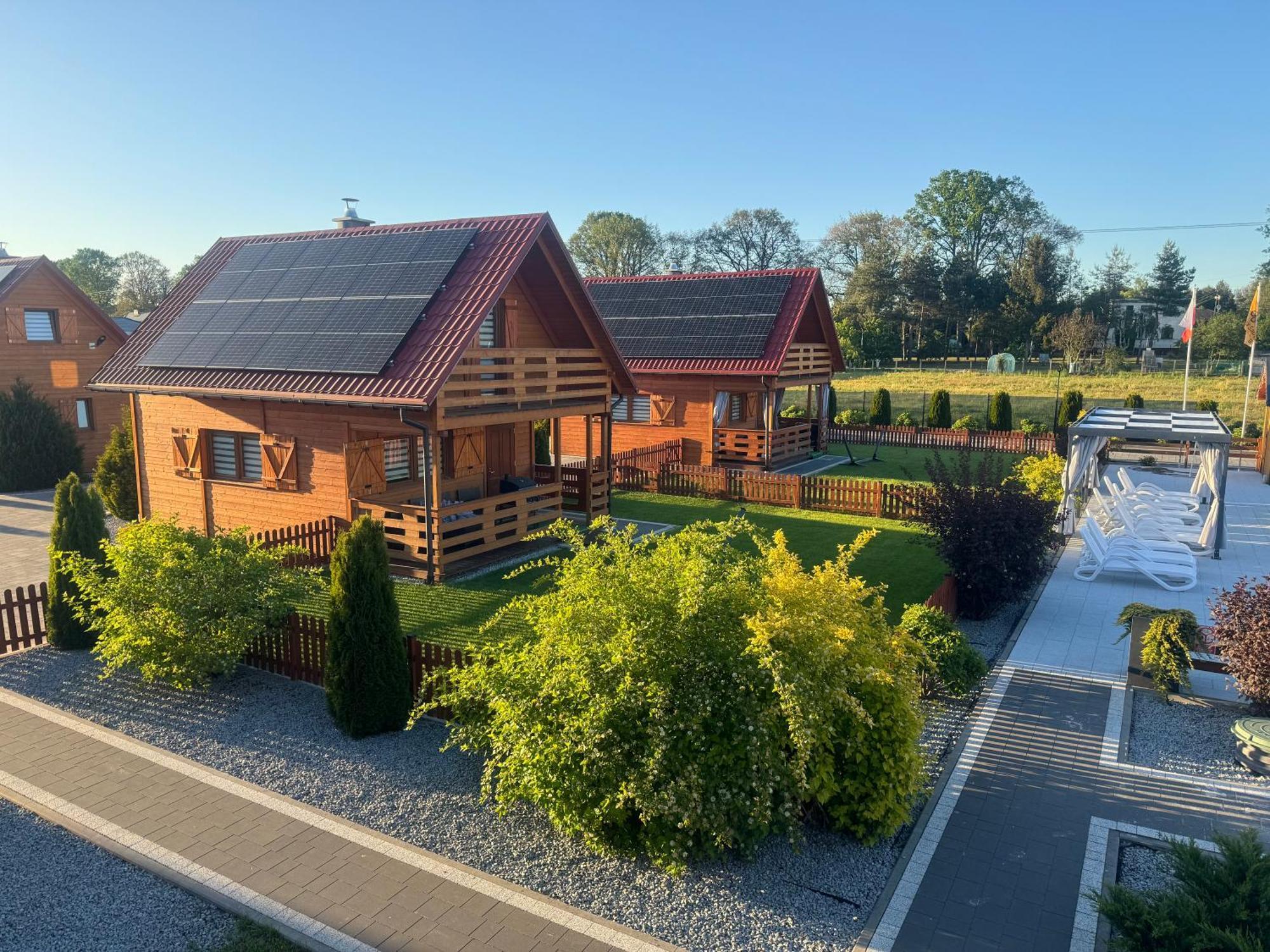 Miodowa Sadyba Domki Caloroczne Kluczbork Ligota Zamecka Exterior photo