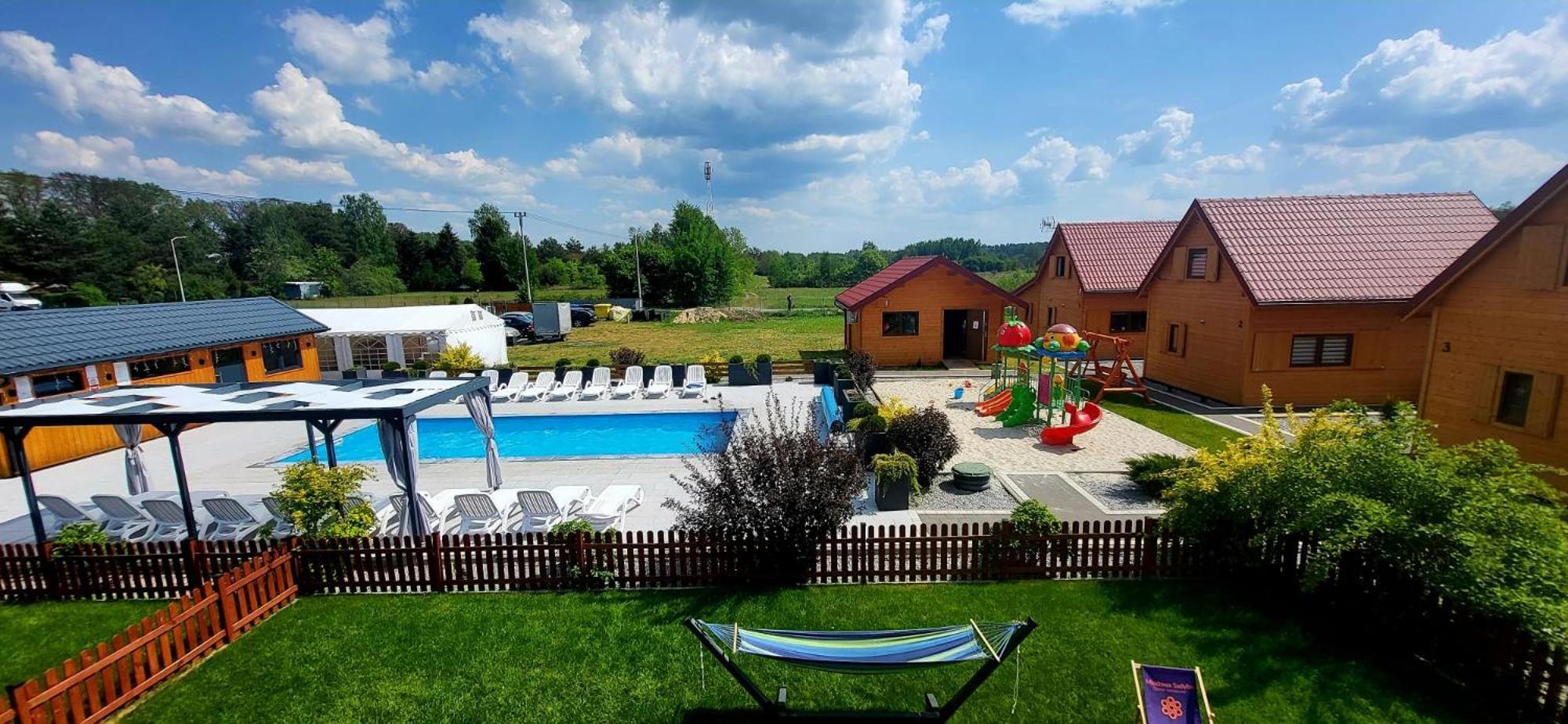 Miodowa Sadyba Domki Caloroczne Kluczbork Ligota Zamecka Exterior photo